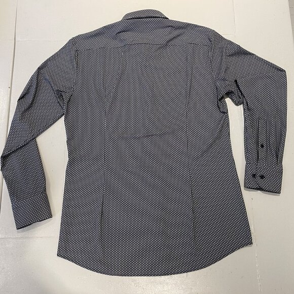 Hugo Boss Performance Dress Shirt Blue 39/15.5 - Picture 5 of 9